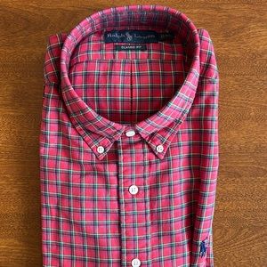 Ralph Lauren Classic Fit long sleeve button down shirt, size XL